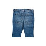 J.Crew NWT Cropped Ankle Straight Leg Patch Pocket Utility Stretch Jean 24P Blue Photo 4