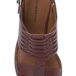 Lucky Brand Braided Leather Wedge Heel Lemia Burgundy Sandal Size 8.5 NEW $119 Photo 7