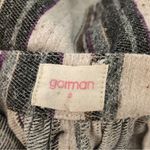 Gorman Woven Knit Textured Stripes Button Front Pockets Skirt Blue Size 0 Photo 8