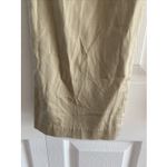 Claudia Ev Womens Size 2 Khaki Chino Straight Leg Pants Career Flat Front Tan Photo 1