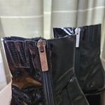 Jeffrey Campbell Ankle Boots Black Patent Leather Booties Heeled Neutral Casual Photo 7