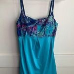 Lole Turquoise Quick Dry Tank Top Photo 0