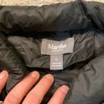 Martha Stewart Down Short Sleeve Black Full Zip Size XL Quilted Puffer Vest Photo 1