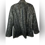 Tina di Martina Elegant Party Black and Gold Blazer Sequin Lace Size 14 Photo 1