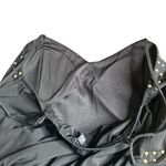 Venus  Womens M Solid Black Sleeveless Long Studded Tank Maxi Dress with Stretch Photo 6