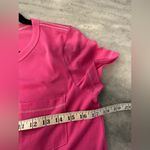 J.Crew NWOT Size S Neon Pink Short Sleeve Crew Neck Pocket Tee Shirt Photo 5