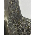 Alex Evenings ALEX Evening Formal Dress Jacket Green Iridescent Bead 18WP Mother of the Bride Photo 4