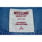 Mossimo Supply Co . Women’s Boyfriend Fit Denim Shirt Size XS Photo 3