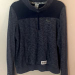 PINK - Victoria's Secret VS Pink Blue Pullover Sweatshirt‎ | Large Photo 0
