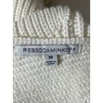 Rebecca Minkoff Sleeveless Sweater Size Medium Ivory Back Cutout High Low Photo 8