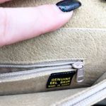 Vintage Eel Skin Womens Shoulder Bag Tan Purse Leather‎ 80s Old Money Elegance Photo 8