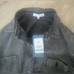 J.ING Charcoal Denim Long Sleeve Jumpsuit 🩶 Gray Size XS Photo 6