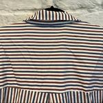 Stateside Women's Size Small Red/White/Blue Stripe Button Down Casual Shirt Photo 9