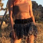 Brown beige cotton stretch tube top Size XS Photo 0