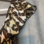 Heart soul  Animal Print Ruffle Blouse Photo 3