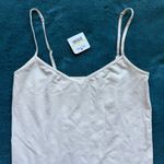 Free People Intimately Seamless Mini Slip Dress Sz M/L Ivory Cami Spaghetti NWT Photo 3