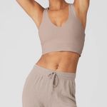Alo Yoga Airbrush Real Bra Tank Taupe XS Photo 4