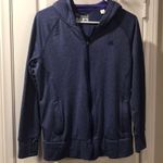 Adidas  Ultimate Hoodie Blue Zipper Sweatshirt Size Med GUC #3181 Photo 1