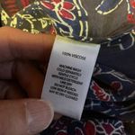 Beach Lunch Lounge Striped Ethnic Blouse Photo 2