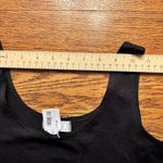 A'nue Thin Strap Tank Top Stretchy Black Women's Size Small Made in USA NWT Photo 6