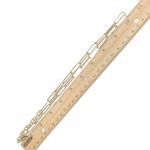 Sugarfix BaubleBar Nickel Free Paperclip Chain Link Statement Necklace Gold Tone Photo 3