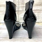 Michael Antonio  Women's Ankle Strap Black Patent Leather Wedge Sandal Size 10 Photo 6