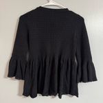 Free People Black Cardigan Style Blouse Size Small Photo 1