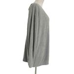 Barefoot Dreams  Size XL  CozyChic Lite Lace-Up Pullover $140 Photo 4