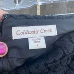 Coldwater Creek  Black Lace MIDI Skirt | 4 Photo 1