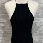 Truly Madly Deeply  Black Ribbed Camisole Photo 0