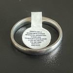 Silver stainless steel ring size 10 Photo 0