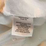 Jane and Delancey  Womens Blouse Size L‎ White Swiss Dot Summer Boho 3/4 Sleeve Photo 7