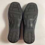 Natural Soul Naturalizer Natural Sole Black Leather Slip On Loafer Shoe Contrast Stitching 7M Photo 6