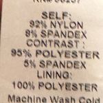 Perseption sz S Women's Sheer Black Floral Lace Tie Neck Lined Top Romantic Chic Photo 6