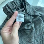 Brandy Melville John Galt  Houndstooth Plaid Cutoff Raw Hem Shorts Size XS-S Photo 4