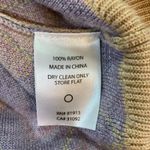 Plenty by Tracy Reese Argyle Sweater Vest Sleeveless Knit Top Dress Medium Retro Tan Photo 3