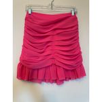 Showpo Manon Mini Skirt in Hot Pink Size 4 Photo 4