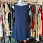 Rihoas Navy Boat Neck Cutout Mini Dress Blue Size XS Photo 8