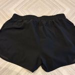 GOAT USA Black Women's Athletic Shorts with Blue Logo Size S Photo 5