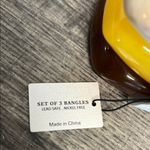 Piper  K Cream, Yellow, and Brown Bangle Trio Set ✨ Photo 4