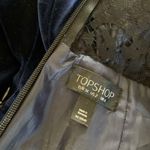 Topshop Blue Velvet Lace Back Romper 2 Photo 6