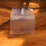 Calia by Carrie Calia Women's Tissue Texture Long Sleeve in Golden Warmth size S NWT Photo 3