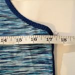 Avia Blue Racerback Mesh Athletic Tank Top Women's Medium Lightweight Gym Yoga Photo 5
