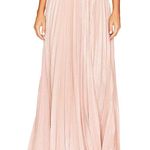 BCBGMAXAZRIA BCBG Metallic Evening Gown Photo 4