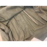 Holding Horses Anthropologie  Visit Mariona Green Utility High Low Dress NWOT 0 Photo 8