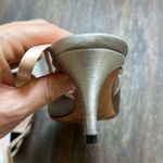 Giorgio Armani  Silver Pointed Heels Photo 6