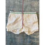 Old Navy  White Distressed Boyfriend Cuffed Shorts Size 16 Photo 4