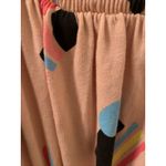 Take Pride Women's Size XS Pink Cotton Spaghetti Arm Strap Dress Flag Geometric Photo 7