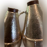 Ann Taylor  gold metallic wedge sandals 7 1/2M Photo 11