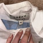 NWT Sister Jane Placid Blue Sky Lily Embroidered Floral Lace Blouse White Collar Size XS Photo 9